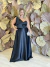 Vestido Longo um ombro só Plus Size Lena Preto - comprar online