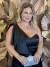 Vestido Longo um ombro só Plus Size Lena Preto na internet