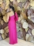 Vestido Longo Um Ombro só Pink Vic - loja online