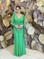 Vestido com Mangas Longas Verde Claro Virginia - comprar online
