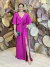 Vestido Longo Fúcsia Natalia