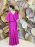 Vestido Longo Fúcsia Natalia - Emporium Carolina