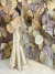 Vestido Longo em Zibeline um Ombro só Dourado Pati - Emporium Carolina