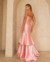 Vestido Longo Tomara que Caia em Zibeline Lelê Rose - Emporium Carolina