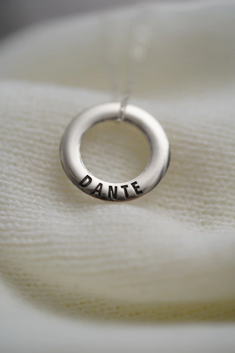 Rusas bombé grabada plata 925 - comprar online