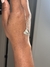 corazon plata huella