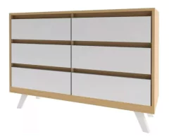 COMBO NORDICO COMODA120+2 MESASDE LUZ 1caj - comprar online