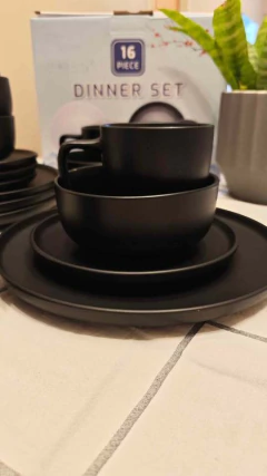 JUEGO VAJILLA X16 PIEZAS AMANDA