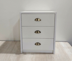 Combo comoda cajonera 6C 120 + 2 mesas de luz con 3 Cajones - Señores Muebles