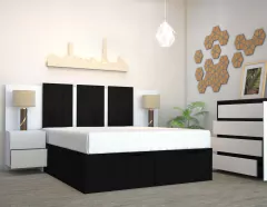 COMBO BOX CAMA 160X190 + RESPALDO 160 - comprar online