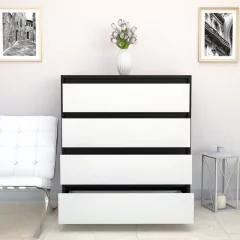 COMODA HANDLE 4 CAJONES - Señores Muebles