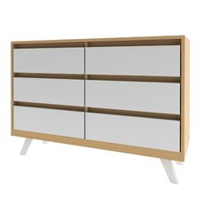 Imagen de COMODA NORDICA 6 CAJONES