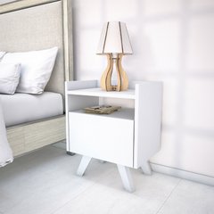 MESA DE LUZ NORDICA 1 CAJON - tienda online