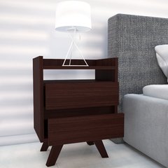 Imagen de MESA DE LUZ NORDICA 2 CAJONES