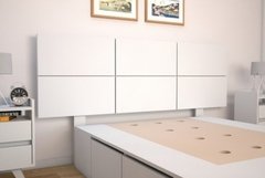 JUEGO DORMITORIO NORDICO (COMBO.10-120-140) - Señores Muebles