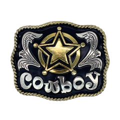 Fivela Infantil Master Star Cowboy