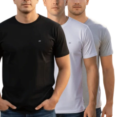 KIT 3 Camiseta Masc 2K Basica 002 - comprar online