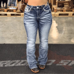 Calça Jeans Feminina Sexy Couture Boot Cut #S1505-PB - comprar online