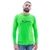 Camiseta Uv50+ Térmica Masculina Texas Farm - Verde Neon