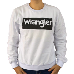 Moletom Feminino Wrangler Branco