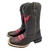 Bota Feminina Tex Team Boi Preta/Rosa - Rodeio Shop Moda Country | Sua Loja Country 24 horas