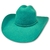 Chapeu Sibu Jeito De Cowboy Turquesa - comprar online