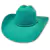Chapeu Sibu Jeito De Cowboy Turquesa - comprar online