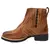 Botina Zero Impacto Lisa Redondo Pinhão Ref.300 - Rodeio Shop Moda Country | Sua Loja Country 24 horas
