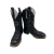 Bota Feminina Fort Boots Preta Brilho Prata Ref.309 - Rodeio Shop Moda Country | Sua Loja Country 24 horas