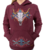 Moletom Feminino Zoe Western Crânio Boi Ref.7006 na internet