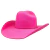 Chapéu Sibu Jeito de Cowboy Rosa Pink na internet