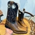 Bota Texana Durango Rust Dog/Preto 120124