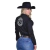 Camisete Radade Manga Longa Bordada New Western Preto - Rodeio Shop Moda Country | Sua Loja Country 24 horas