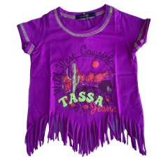 T-Shirt Infantil Tassa Girls Franja
