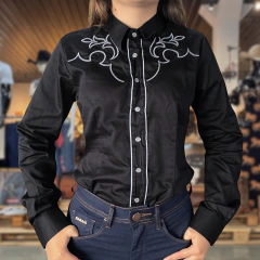 Camisete Fem Miss Country M/L Dallas 1841