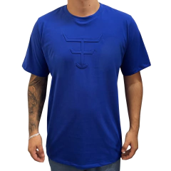 Camiseta Masculina Texas Farm Azul Royal CM442 - comprar online