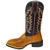 Bota Texana Mr. West Bordado Lateral Laranja - loja online