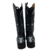 Bota Texana Feminina Goyazes Mustang Preto Ref.243205-Ck - loja online