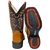 Imagem do Bota Texana Mr. West Bordado Lateral Laranja