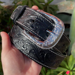 Cinto Country JL Balaiado Preto