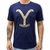 Camiseta Masculina Yellowstone Azul Marinho - comprar online