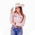 Camisa Feminina Manga Longa Bordada Texas Farm Cap007 Rosa Bb