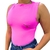 Body Feminino Os Moiadeiros Manga Curta Pink - comprar online