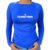 Camiseta Uv50+ Térmica Feminina Texas Farm Azul Royal