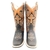 Bota Texana Country Unissex Tex Team Preta Detalhe Mostarda na internet