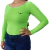 Body Moiadeiros Manga Longa - Verde Limão na internet