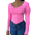 Body Moiadeiros Manga Longa - Rosa