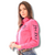 Camisete Feminina Bordada Texas Farm Rosa - comprar online