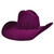 Chapeu Sibu Jeito De Cowboy Roxo Uva na internet