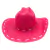 Chapéu Infantil Boiadeira Dallas Lona Pink na internet